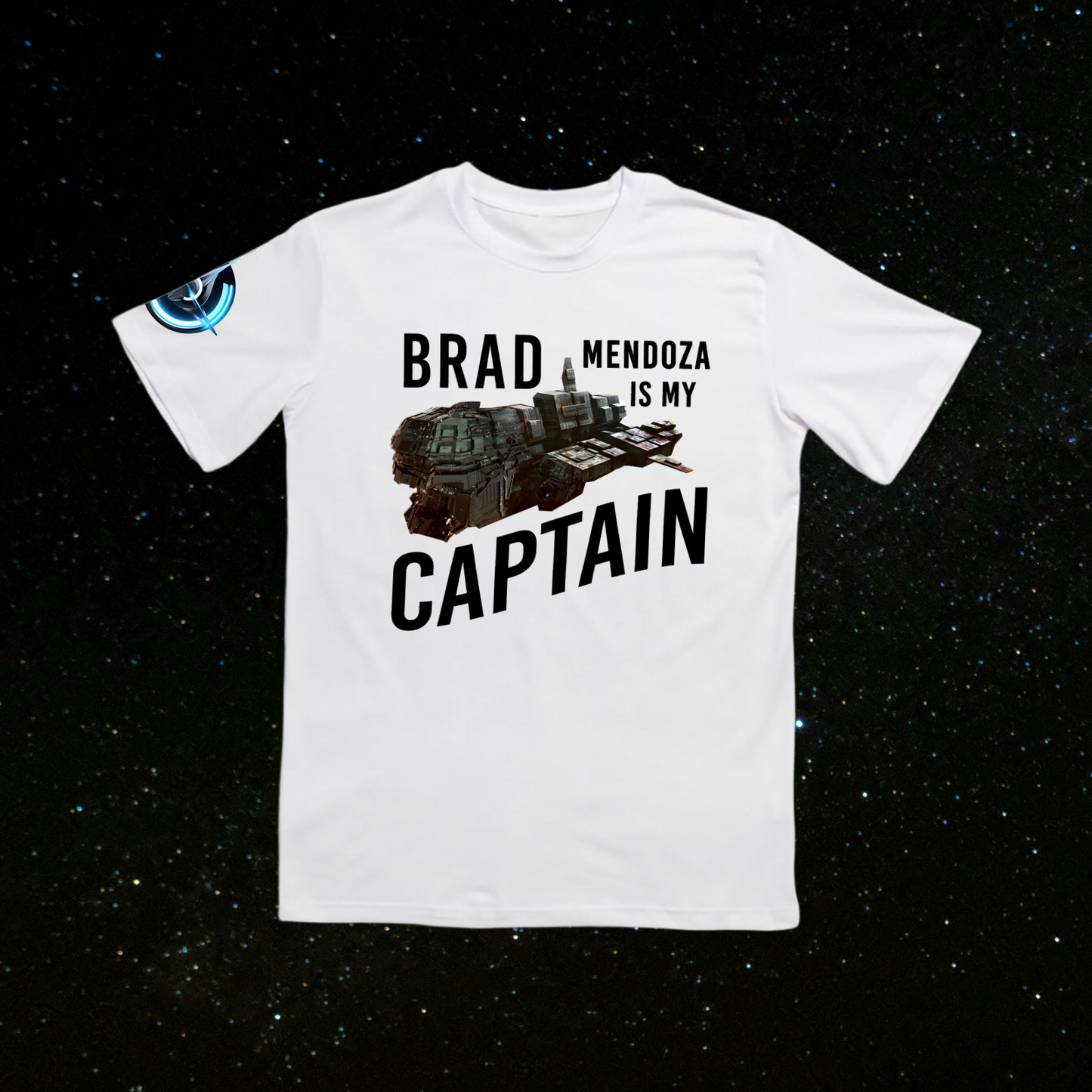 Men's Crew Neck - Brad Mendoza is My Captain - Dumb Luck and Dead Heroes